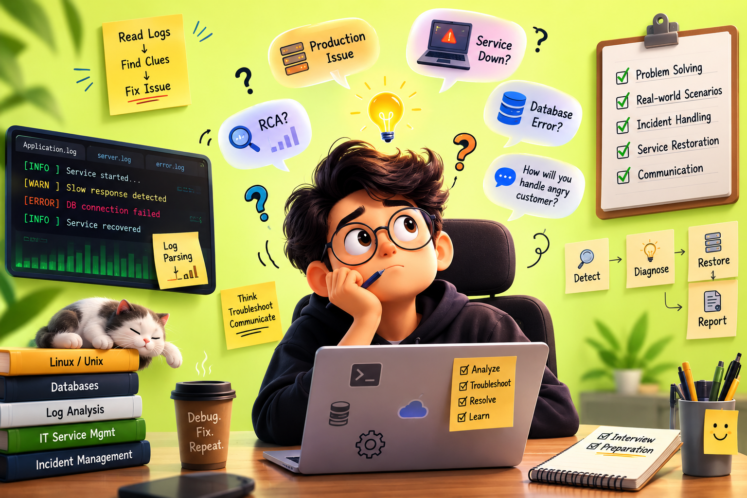 Crack Your Application Support Interview: Questions, Scenarios & Smart Answers