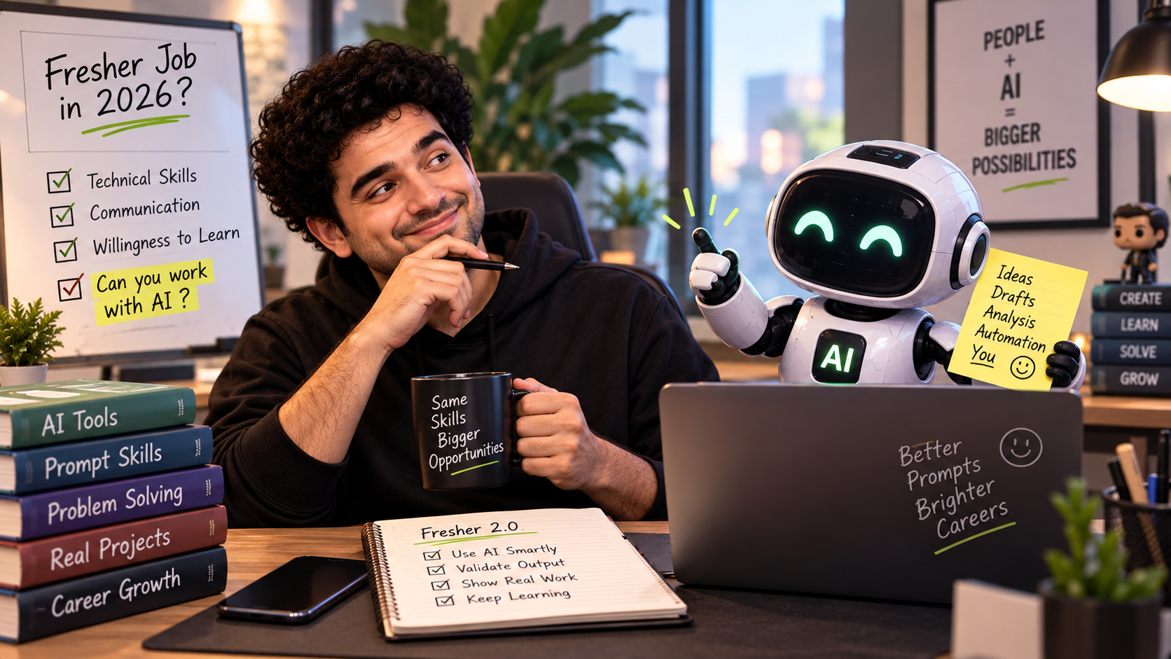 AI + Human Skills: The New Fresher Hiring Formula for 2026