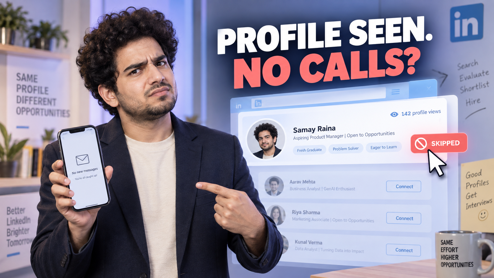 How Freshers Can Get More Interview Calls on LinkedIn